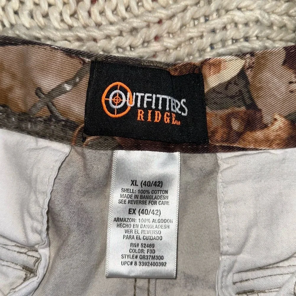 Outfitters ridge camo pants